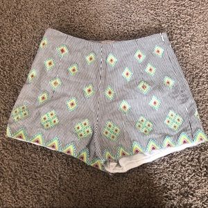 Mara Hoffman High Waist Jacquard Shirts